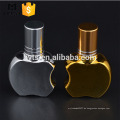 Luxus Gold Silber Farbe Apfel Form Glas 10ml Rolle auf Flasche